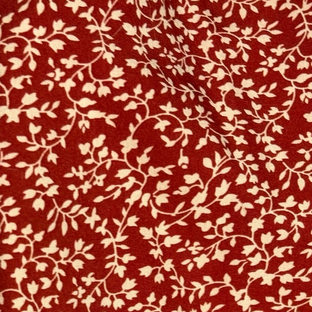 Red Floral Top - Picture 3 of 5